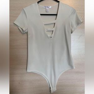 Bodysuit size medium white